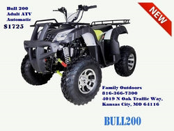 Bull 200 Adult ATV Taotao - American Motorsports and Repairs